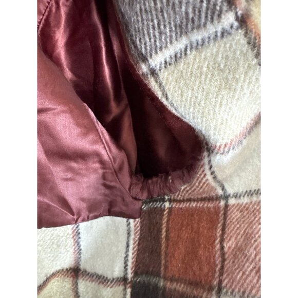 Vintage HBC The Bay 70s Wool Car Coat 42 Camel Western Yoke Made in Canada - Picture 9 of 10